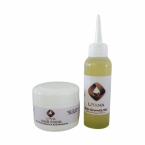 Hair food with Shea and Moringa + Hair Growth Oil with Moringa and cloves
